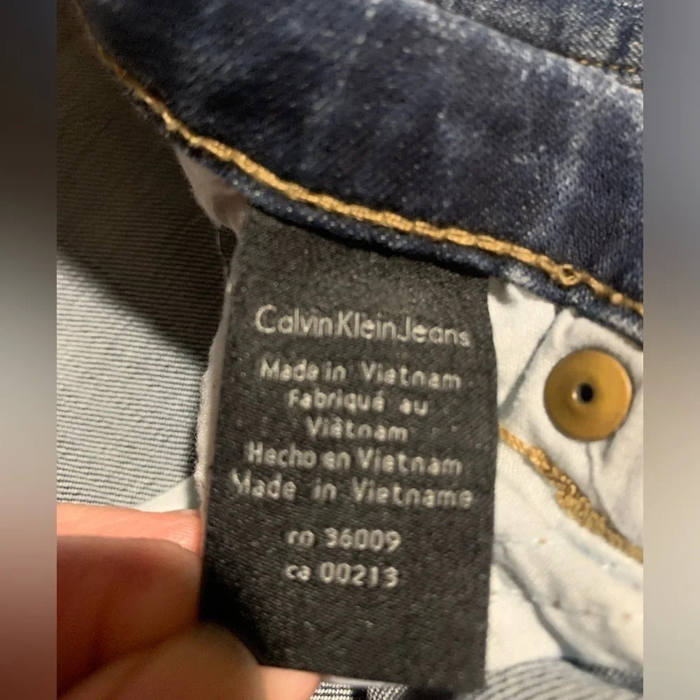 Calvin Klein Jeans straight leg size 29/8 - Picture 2 of 8